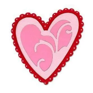 Sizzix - Sizzix Originals Die - Ornamental Heart*