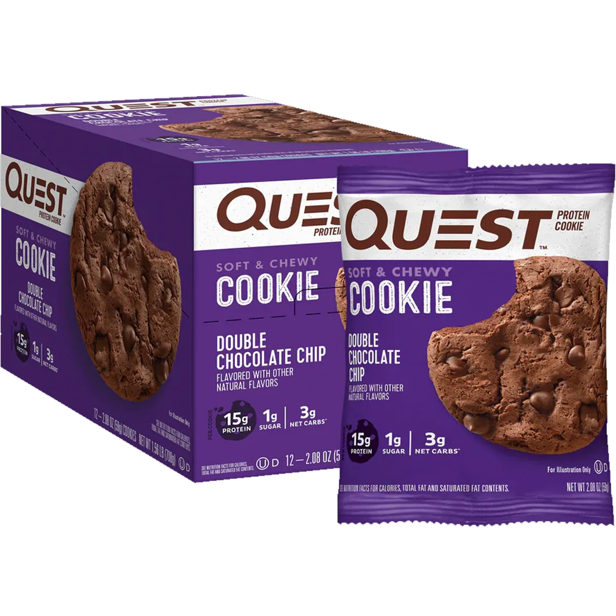 Soft & Chewy Protein Cookies 2oz