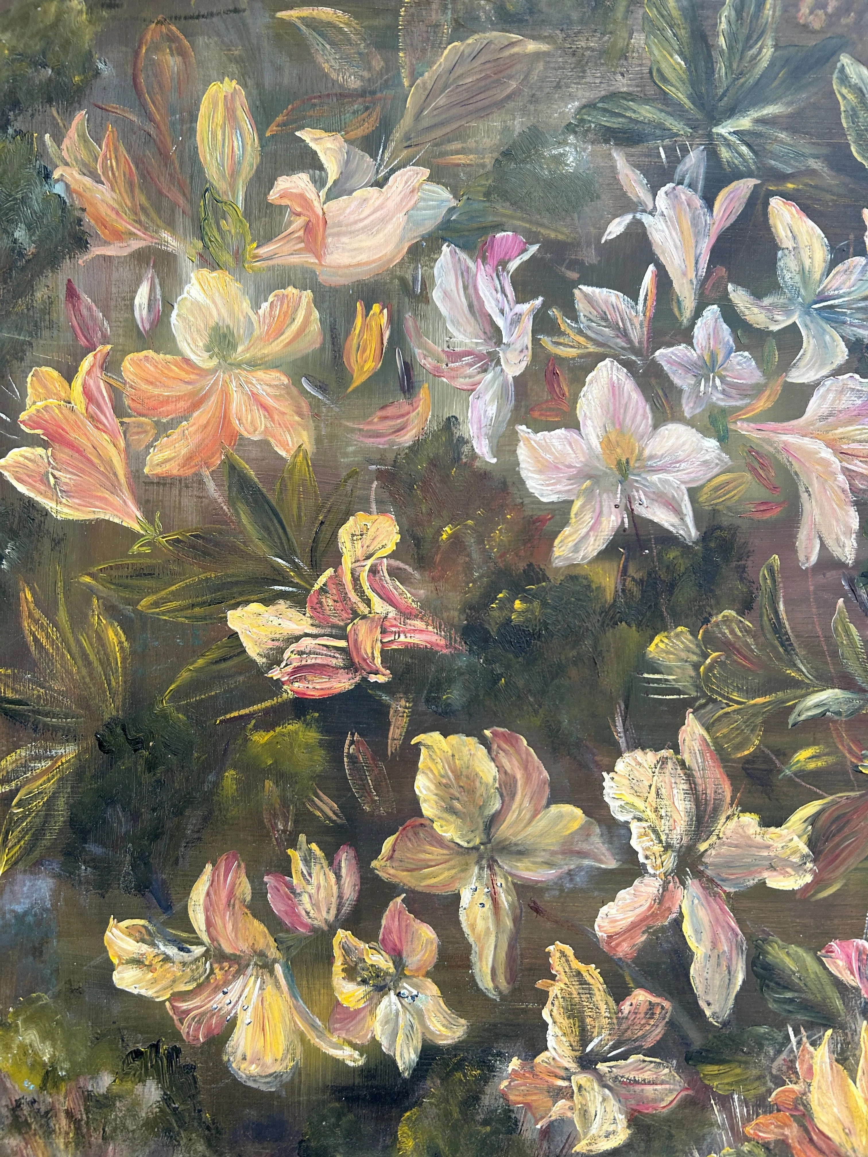 Spring Azaleas from the Cornish artist Pauline Nixon