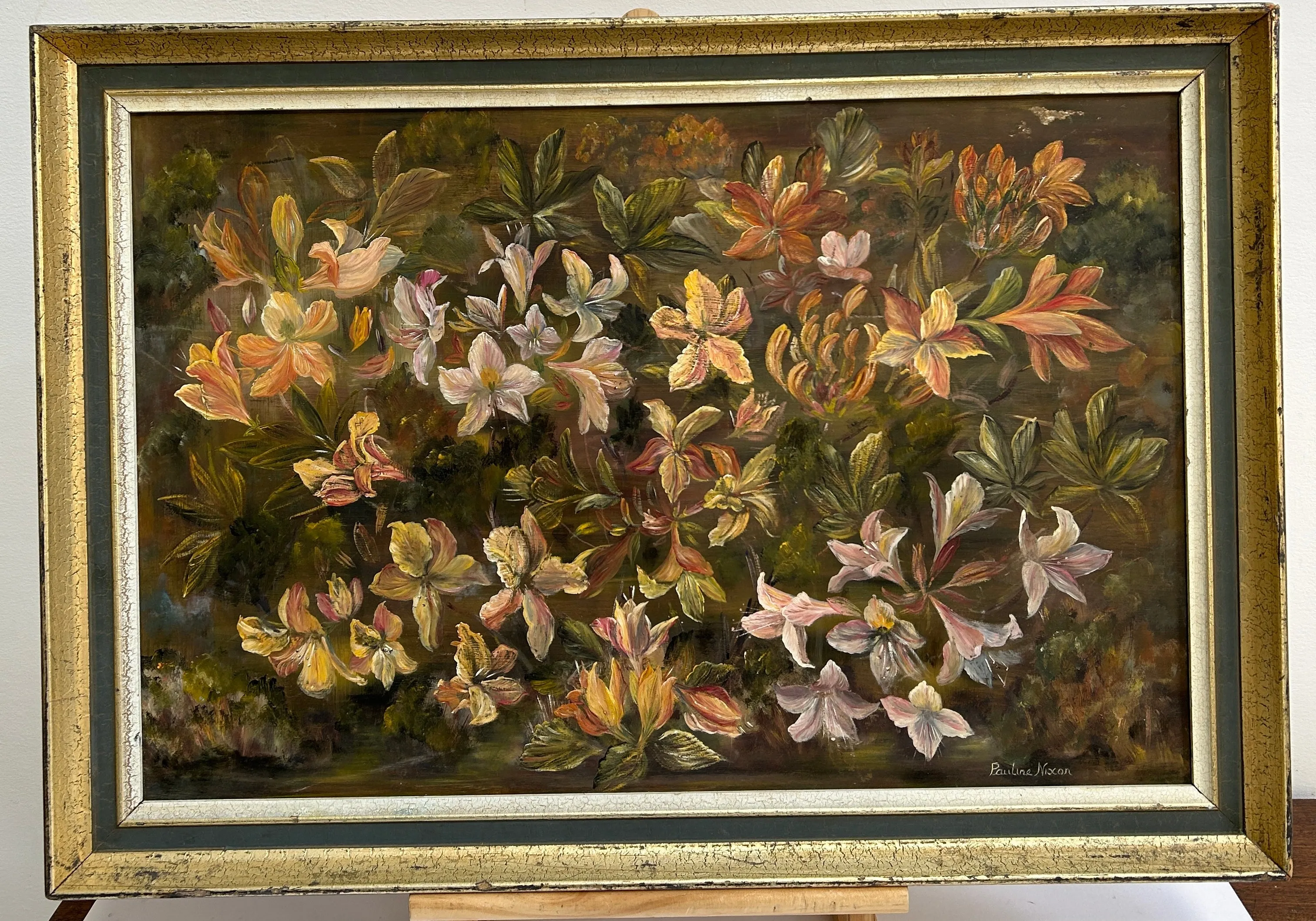 Spring Azaleas from the Cornish artist Pauline Nixon