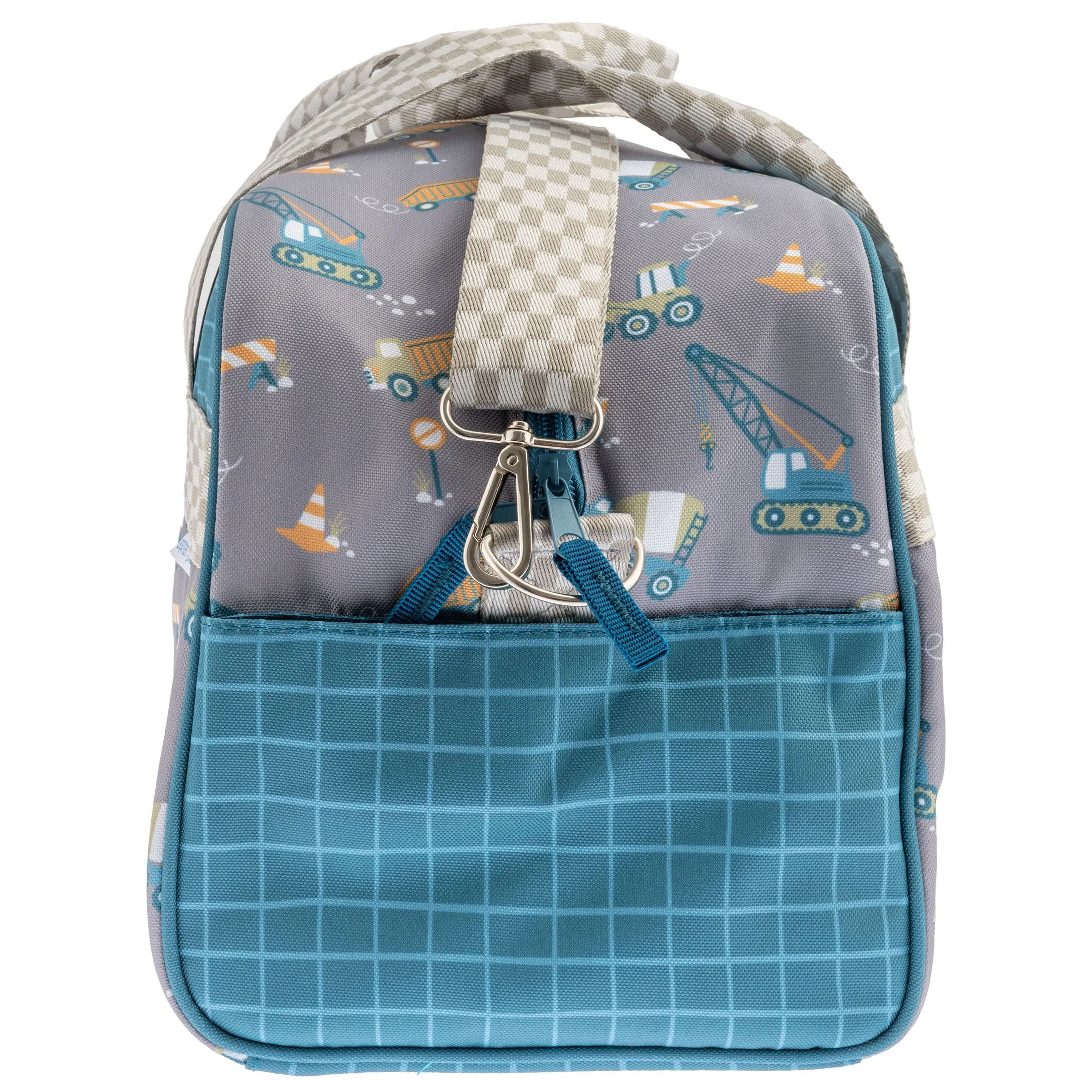 Stephen Joseph All Over Print Kid's Duffle Bag, Construction