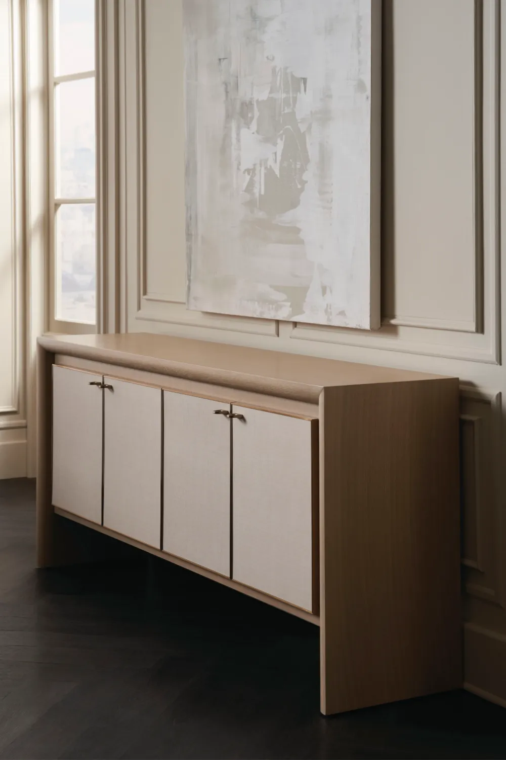 Sun-Drenched Oak Sideboard | Caracole Unity