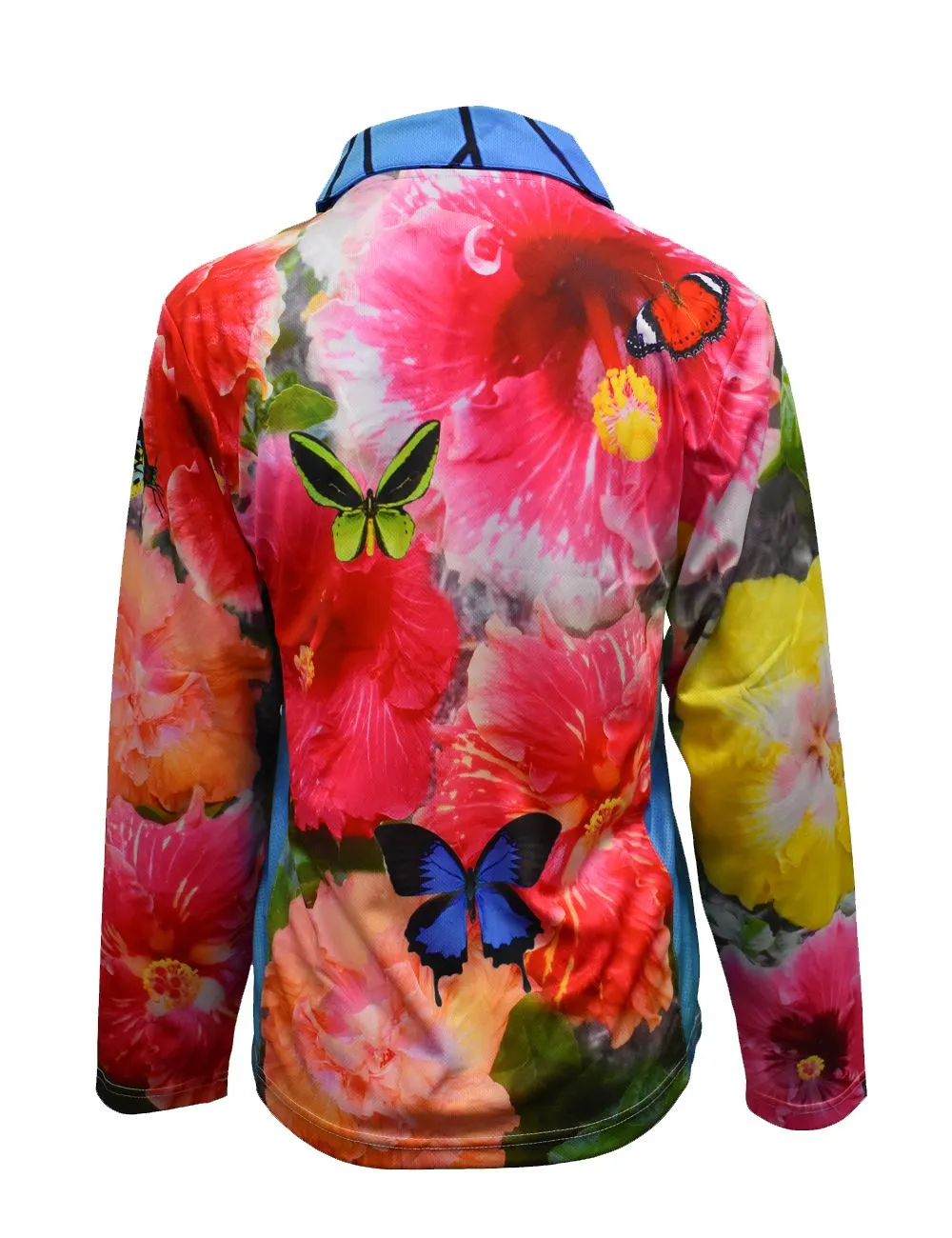 Sun Safe Long Sleeve Gardening Shirts - Butterfly Garden