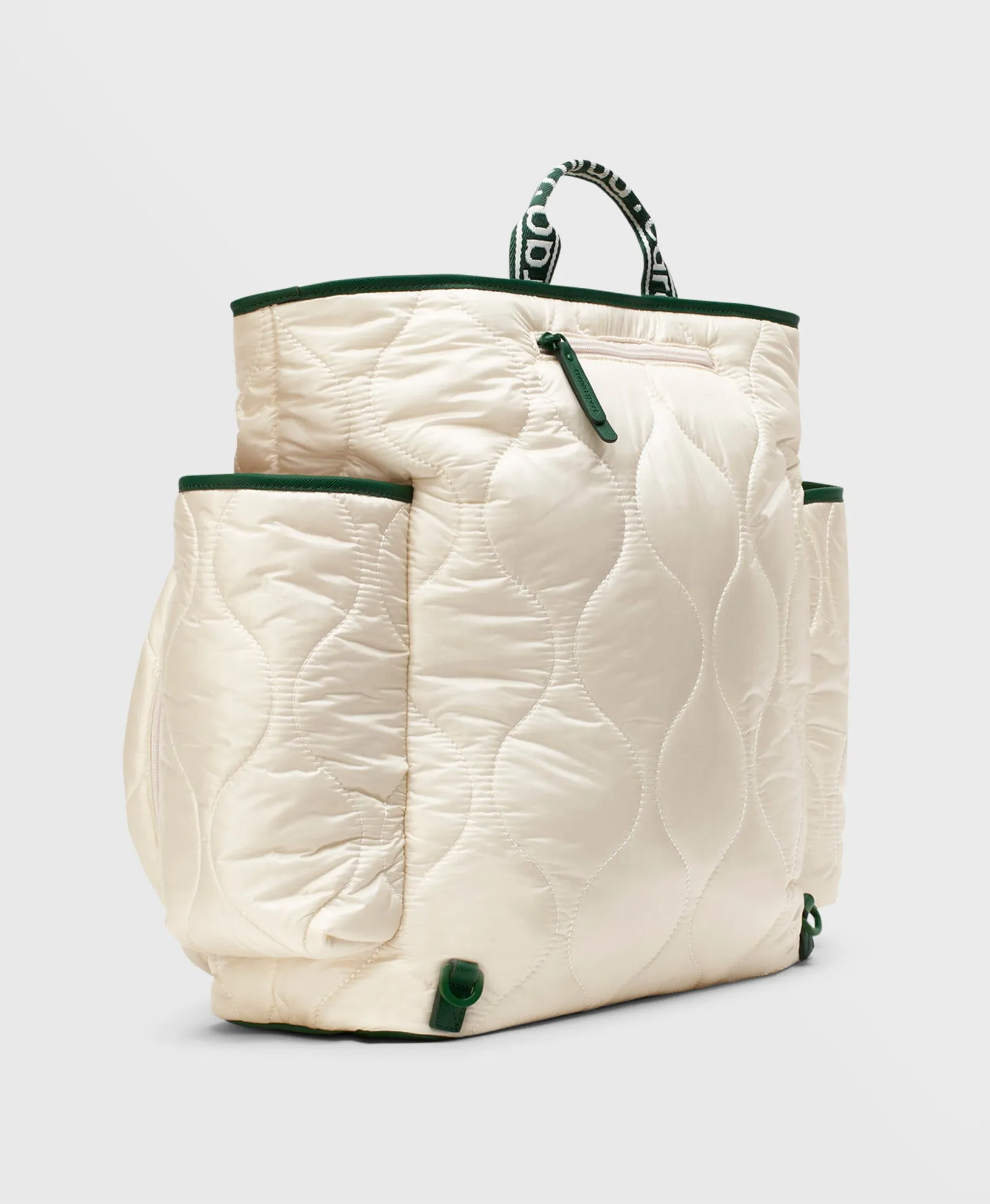 Tennis Quilted Backpack Tote