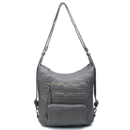 The Lisa Convertible Shoulder Bag/Backpack