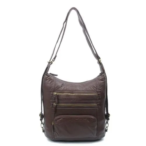 The Lisa Convertible Shoulder Bag/Backpack