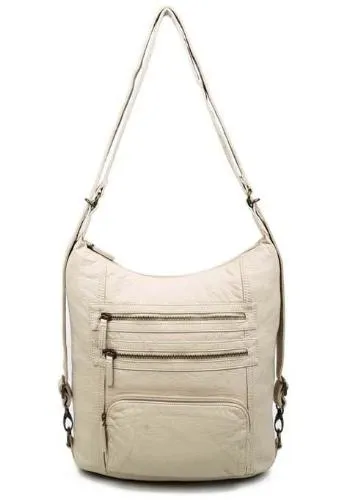 The Lisa Convertible Shoulder Bag/Backpack