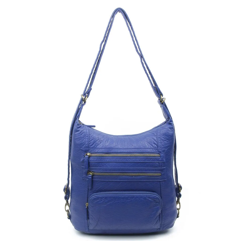 The Lisa Convertible Shoulder Bag/Backpack