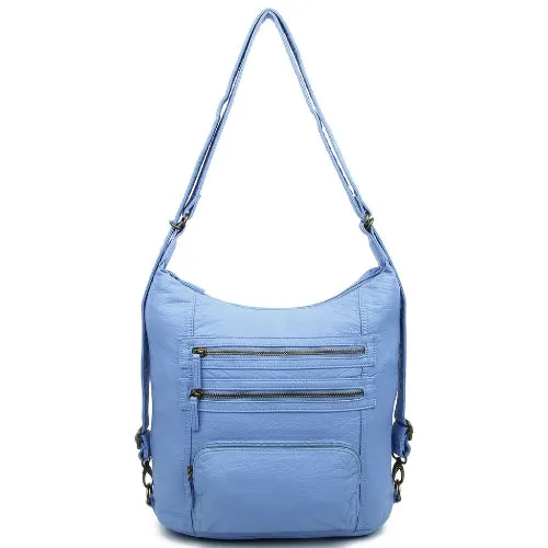 The Lisa Convertible Shoulder Bag/Backpack