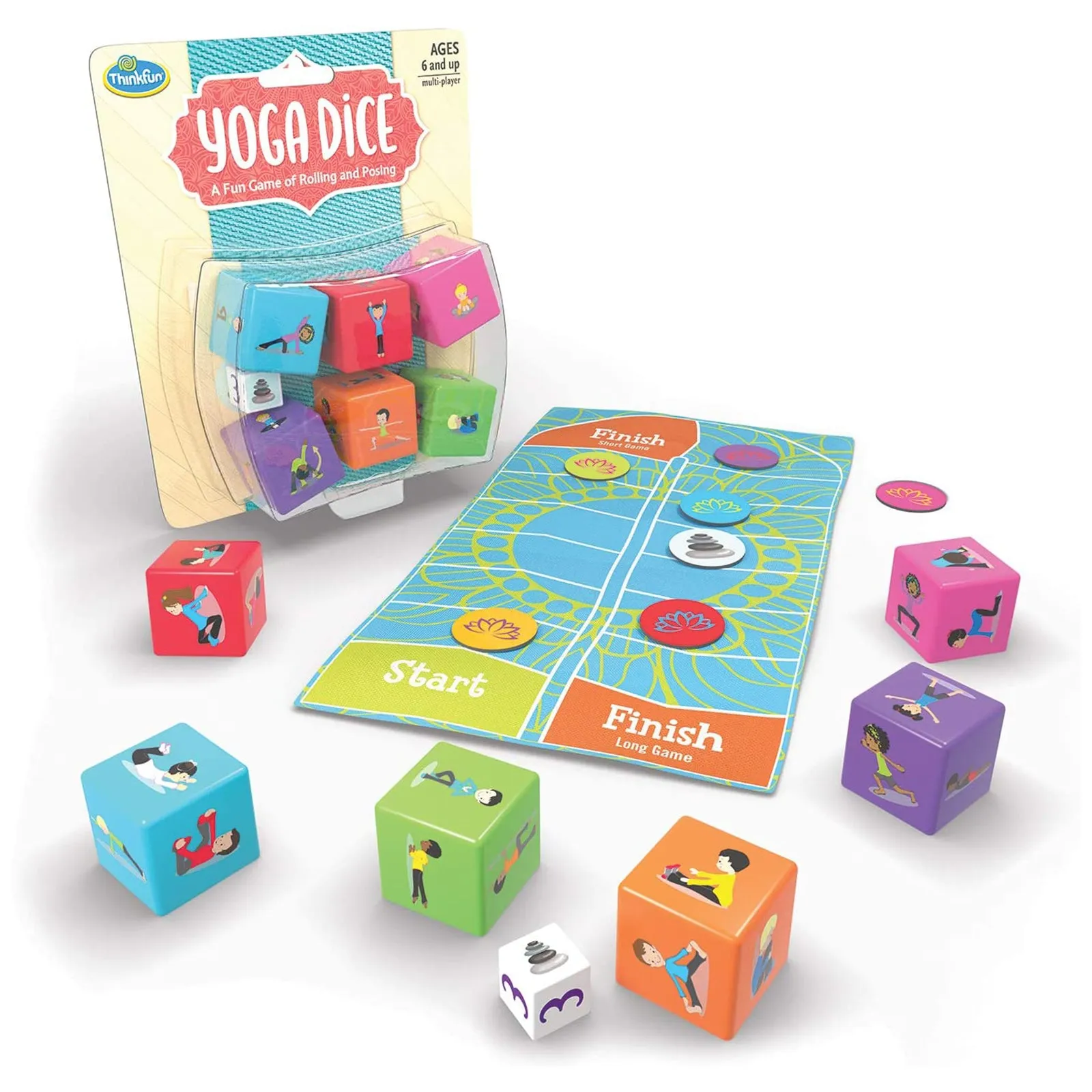 Thinkfun Yoga Dice Game