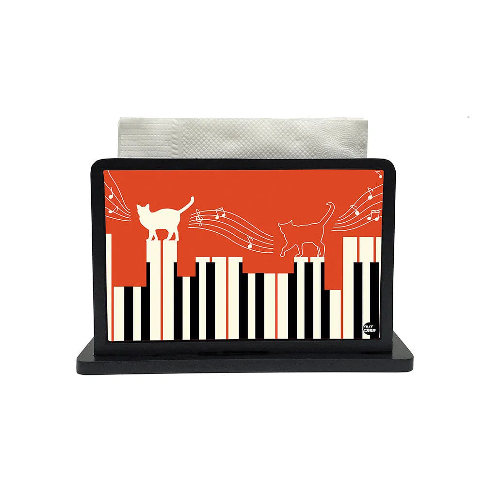 Tissue Holder Paper Napkin Stand - Music