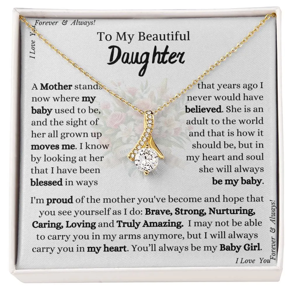 To My Beautiful Daughter