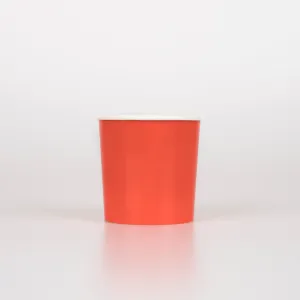 Tomato Red Tumbler Cups (x 8)