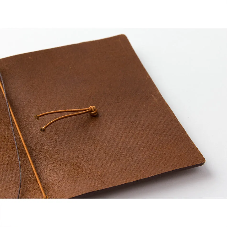 TRAVELER'S COMPANY Traveler's Notebook Leather Passport Size Camel