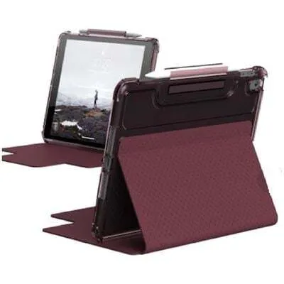 UAG Lucent table case for iPad 10.2" Gen 7/8/9 (Aubergine)