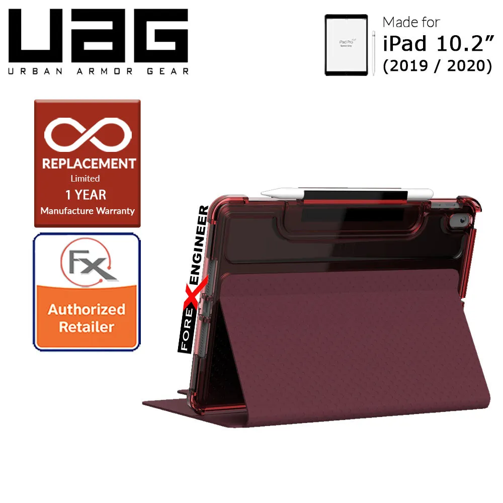 UAG [U] Lucent for iPad 10.2 inch 7th - 8th - 9th Gen ( 2019 -2021 )  - Aubergine - Dusty Rose (Barcode : 812451037852 )