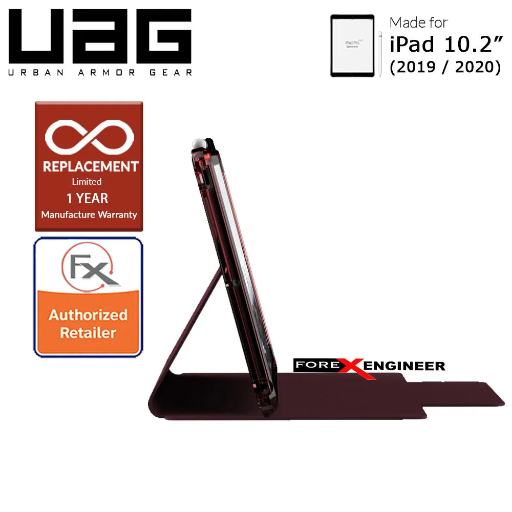 UAG [U] Lucent for iPad 10.2 inch 7th - 8th - 9th Gen ( 2019 -2021 )  - Aubergine - Dusty Rose (Barcode : 812451037852 )