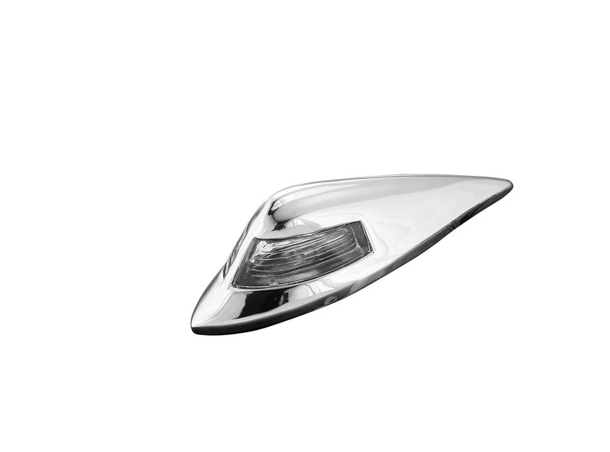 USA Style Teardrop Front Fender Mudguard Light Decorate - Highway Hawk H68-400