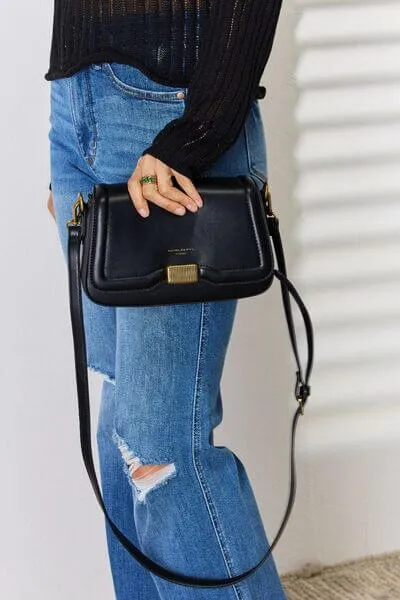 Vegan Leather Crossbody Bag