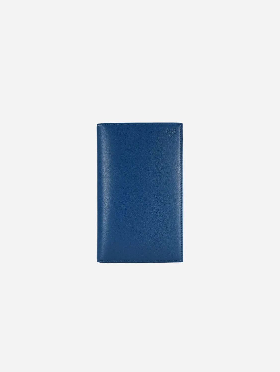 Vegan Leather Passport Holder | Navy Blue