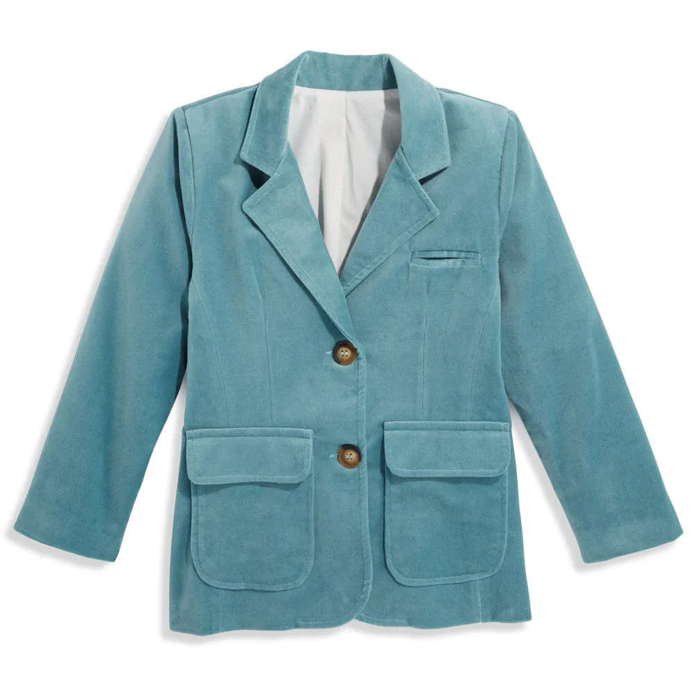 Velvet Hilliard Blazer -- French Bleu