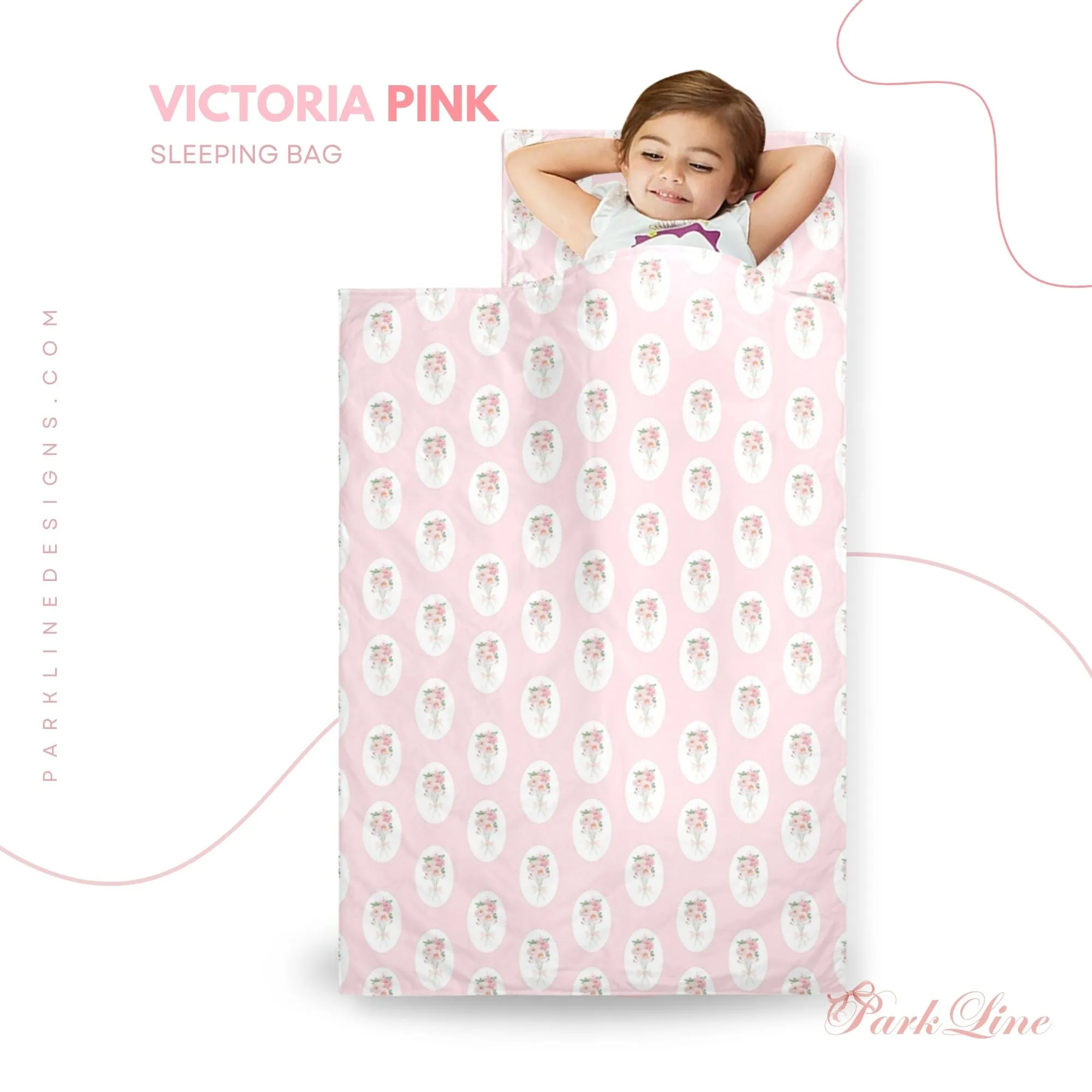 Victoria Blue Kids' Long Sleeping Bag | A Catchy Blend of Comfort & Style | Lightweight and Durable Sleeping Bag for Kids