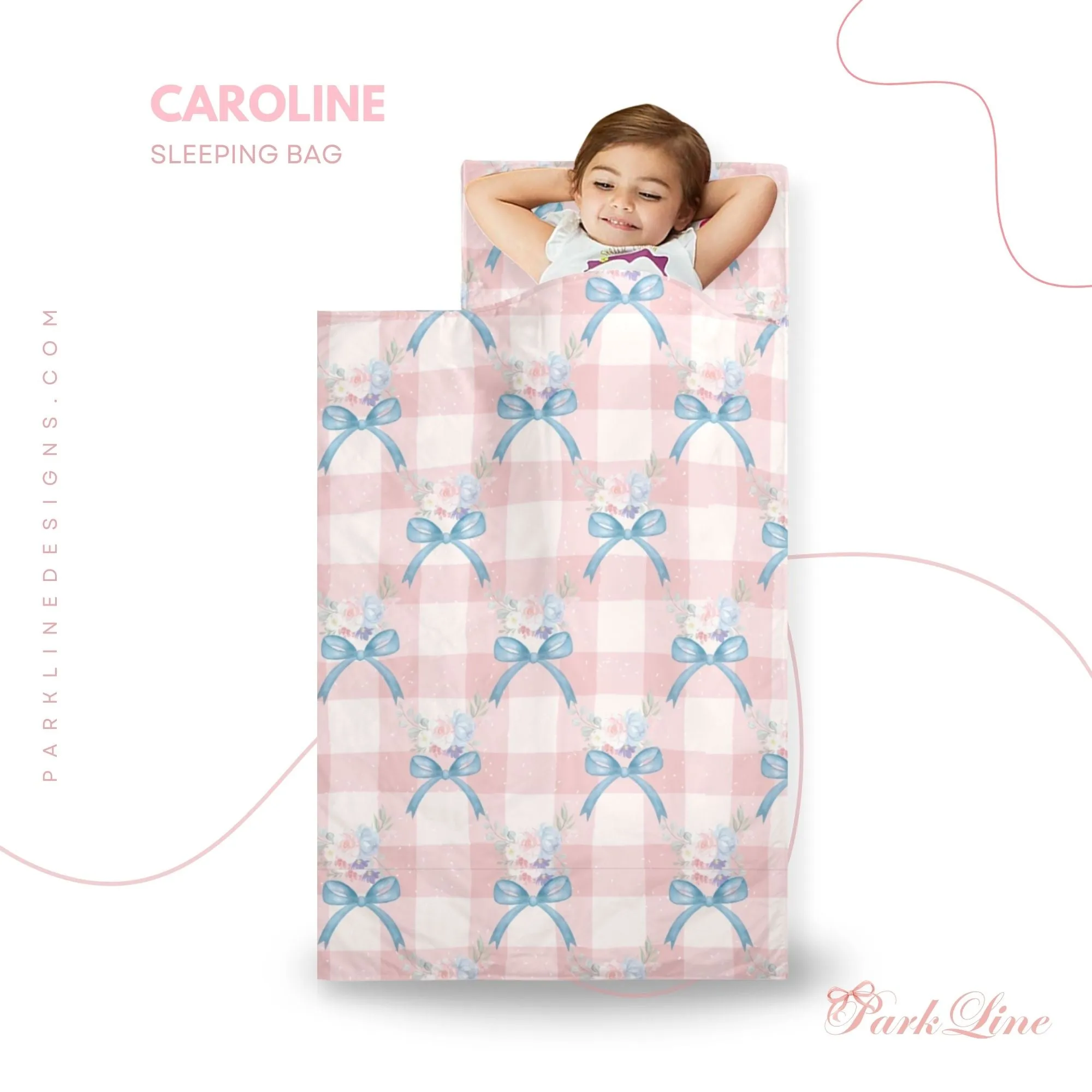 Victoria Blue Kids' Long Sleeping Bag | A Catchy Blend of Comfort & Style | Lightweight and Durable Sleeping Bag for Kids