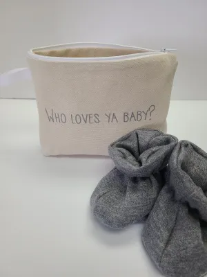 Who loves ya baby?  small Toiletry Bag