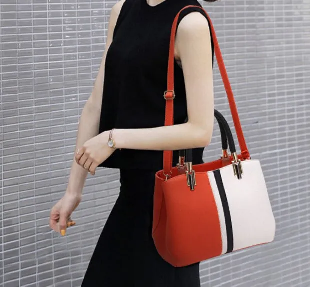 Women Leather Shoulder Handbag