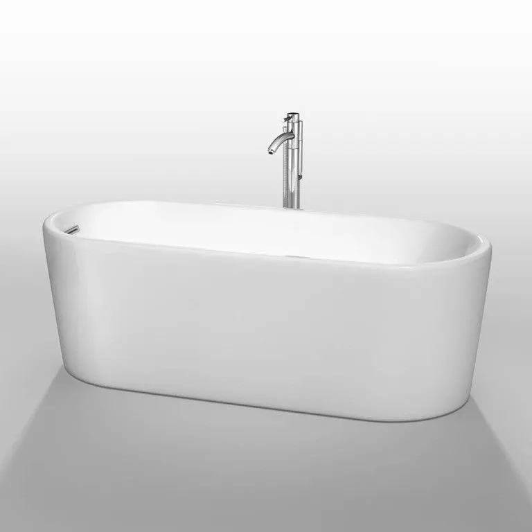 WYNDHAM COLLECTION Ursula 67" Soaking Bathtub