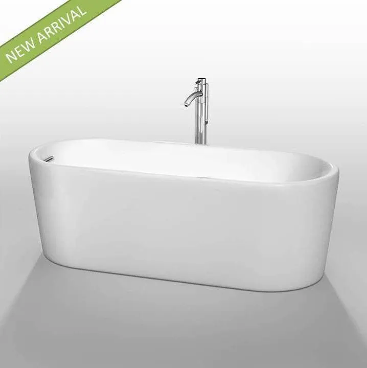 WYNDHAM COLLECTION Ursula 67" Soaking Bathtub