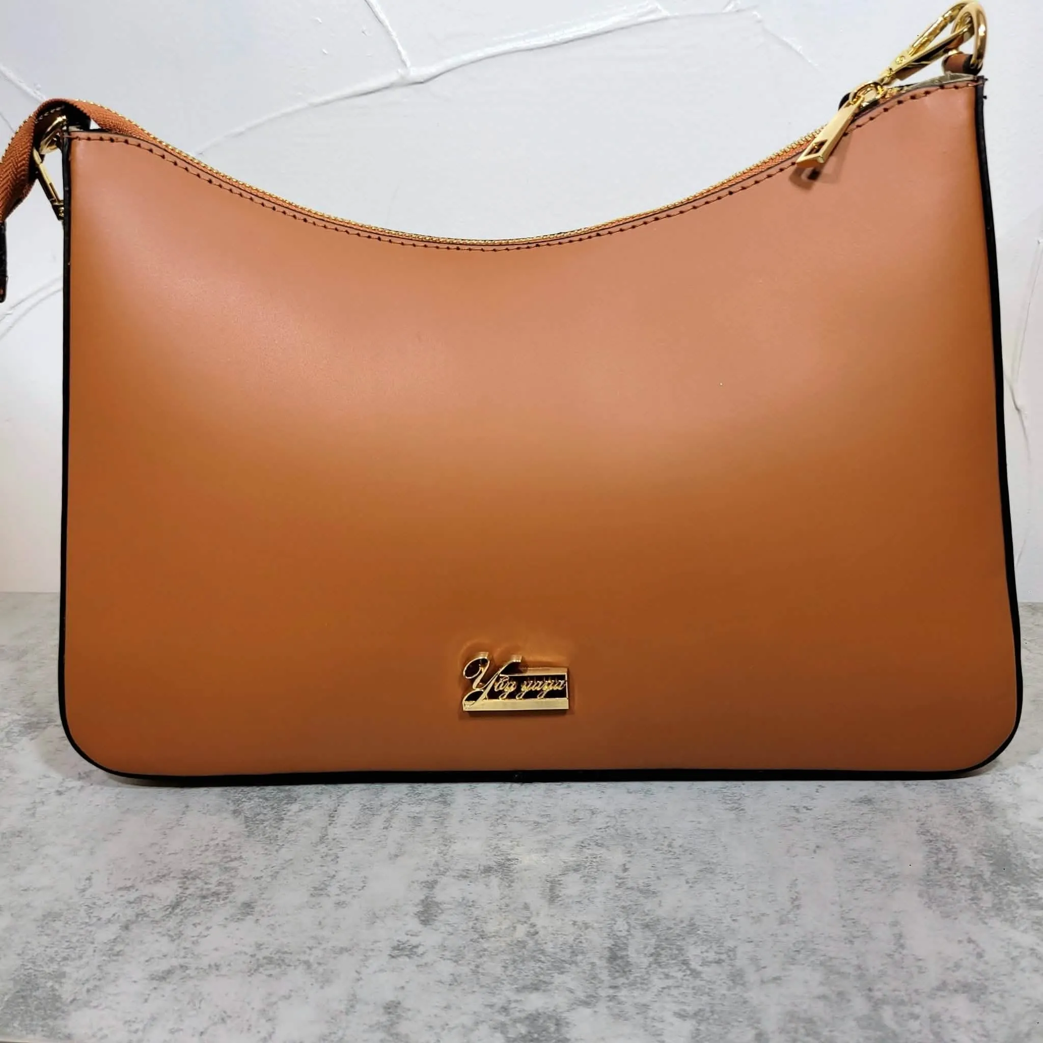 Y by Yaya Jazzy Elegant Italian Leather Crossbody Bag