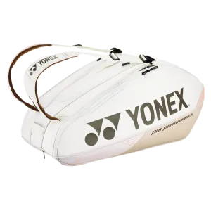 Yonex Pro 9 Pack Tennis Bag Sand Beige